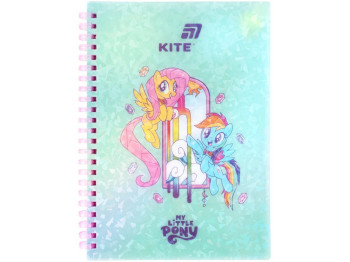 Блокнот на спіралі My Little Pony, A5, 80 аркушів, у клітинку, Kite