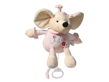 Игрушка музыкальная Сладкий Мышонок 35 см. BabyOno 927