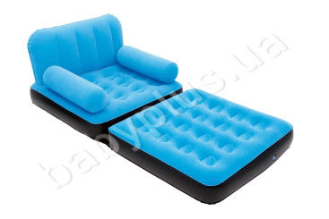 Надувное кресло-трансформер 2в1 серии Comfort Quest Bestway 67277