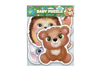 Мягкие пазлы, BABY PUZZLE Животные леса, Ranok Creative
