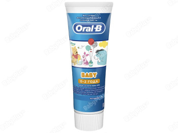 Зубна паста ORAL-B Baby Мякий смак, для дітей 0-2роки 75мл