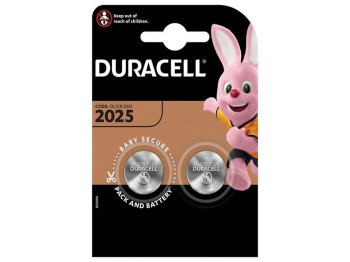Элемент питания (батарейка) DURACELL DL2025 DSN 2 шт., DURACELL s.5010963