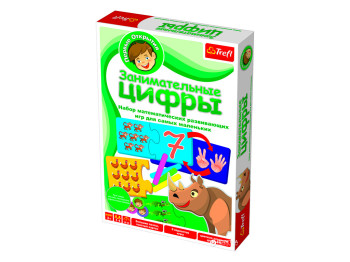 Настольная игра Интересные цифры, Первые открытия, Trefl