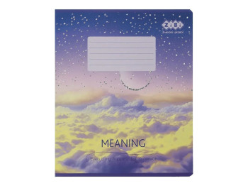 Зошит шкільний в клітинку Meaning, 36 аркушів B5 (ціна за 1шт)