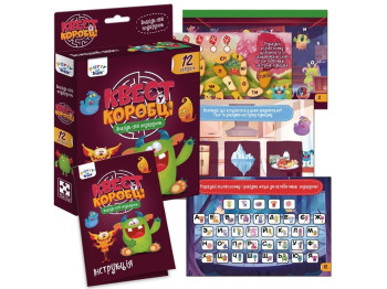 Настольная игра "Квест в коробке Монстры", 6+, Vladi Toys
