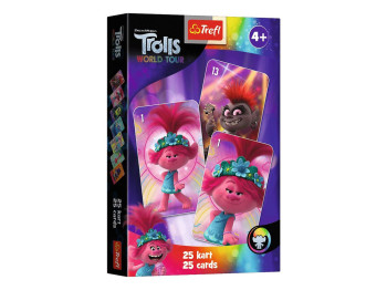 Игральные карты 25 карт, Тролли, Trefl