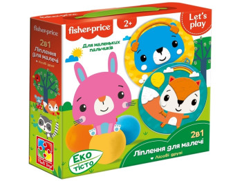 Набор для творчества с экотистом Fisher Price Лесные друзья. Vladi Toys VT4502-04