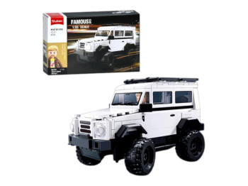 Конструктор джип SLUBAN M38-B1358, з фігуркою, 332 деталі