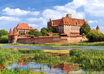 Пазли Замок Мальборг Польща, 3000 елементів, Castorland