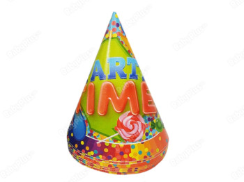 Набор День Рождение Party Time, Колпачки 10 шт, Jumbi