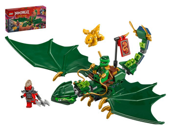 Конструктор LEGO Ninjago Зелений лісовий дракон Ллойда, 128 деталей
