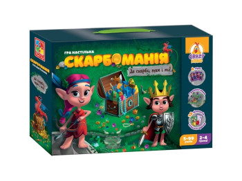 Игра настольная Скарбомания. Vladi Toys VT8055-30