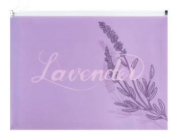Папка на блискавці zip-lock А4+ Lavender-1. Axent 1497-36-A