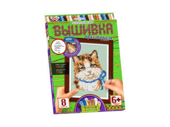 Набір для творчості Вишивка Хрестиком економ, Danko Toys