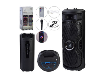 Акустическая колонка, Bluetooth, микрофон, пульт, аккумулятор (цена за 1шт)