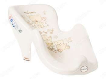 Горка для купания бежевая Мишки. Tega Baby MS-003NOWY-119