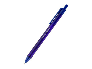 Ручка масляна синя автоматична Tri- Grip Axent AB1081-02-A