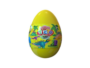 Набір для творчості Тісто для ліплення Master Do Dinosaurs EGGS, Danko Toys