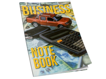 Блокнот А4 скоба 96 арк, клітинка Notebook бізнес, Ранок