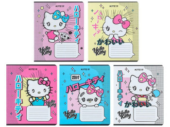 Зошит у клітинку 12 аркушів, Hello Kitty (ціна за 1шт)