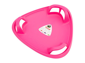 Санки-Ледянка розовые. Doloni Toys 06551/1