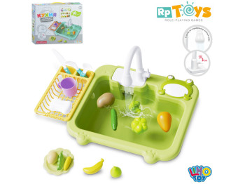Кухня игровая с водой WD-803A, 46 см, льющаяся вода, Limo Toy