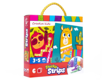 Набор для творчества. Sticky strips. Лама. Vladi Toys VT4433-04