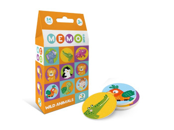 Игра Мемо Дикие животные, DoDo