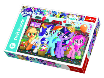Пазлы Пони на шопинге, Hasbro My Little Poni, 160 элементов, Trefl