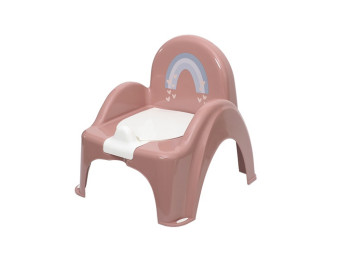 Горшок – стульчик Метео с музыкой розовый. Tega Baby PO-078-123