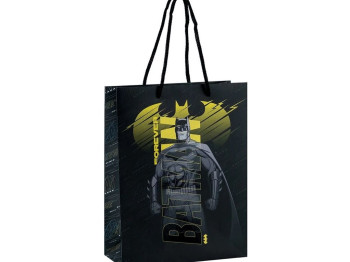 Пакет бумажный подарочный DC Batman 18х24см. Kite DC24-265