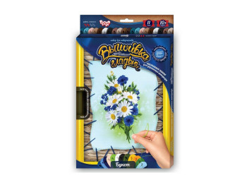 Набор для творчества Вышивка гладью по номерам на розтяжке, Danko Toys