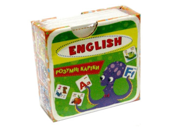 Умные карты. English ABC. 30 карточек. Crystal Book F00021660