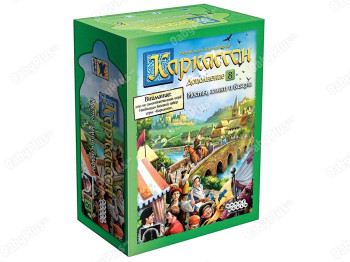 Настільна гра Каркассон 8. Мости, замки і базари. Hobby World 4630039152249