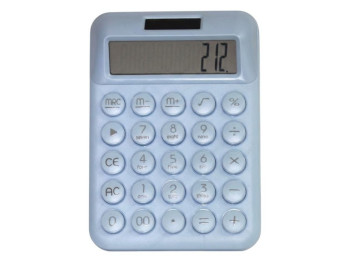 Калькулятор на 12 разрядов RZ858B, 15,5х11 см, микс цветов
