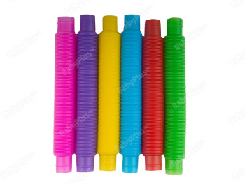 Развивающая сенсорная детская игрушка Pop Tube антистресс 20 см. Цена за 1 шт.