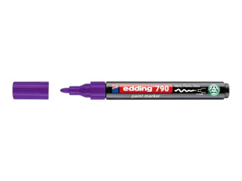 Маркер Edding Paint круглый фиолетовый 2-3 мм, e-790/08n