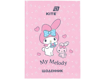 Щоденник шкільний Kite My Melody HK26-262-4, тверда обкладинка