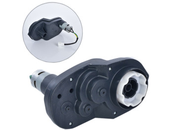 Редуктор у зборі з мотором до вантажiвки M 5026. M 5026-GEAR BOX(24V)