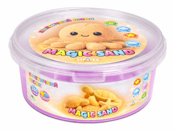 Кинетический песок Magic Sand фиолетовый, Strateg