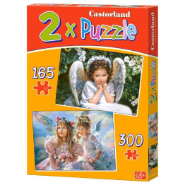 Пазли Ангели, 165 елементів і 240 елементів, Castorland