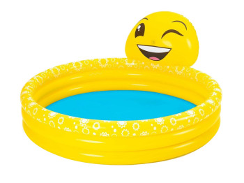 Бассейн детский надувной Эмоджи Pool. Bestway 53081