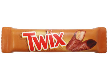 Іграшка-антистрес сквіш Шоколадний батончик Twix, аромат шоколаду, 20×4,5×2,5 см