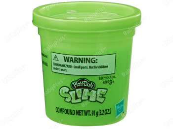 Слайм в баночці Зелений 91 грам. Play-Doh E8790-E8802