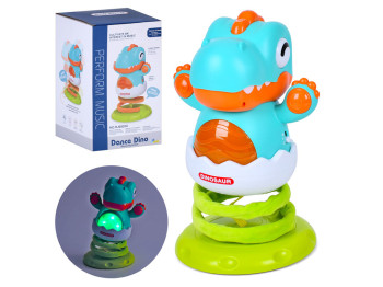 Музыкальная игрушка Динозавр-пружина 29 см. RJ6820A