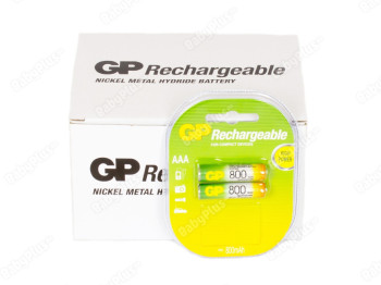 Аккумулятор GP Rechargeable AAA 800  mPa (цена за блистер 2 шт) 4891199042966