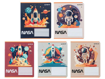 Зошит у клітинку NASA, 12 аркушів (ціна за 1шт)