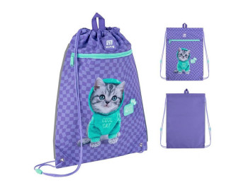 Сумка для обуви с карманом Studio Pets SP25-601M-2, 46x33 см, на шнурках, Kite