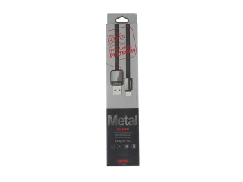 Кабель RC-044i USB for Lightning. Remax Black