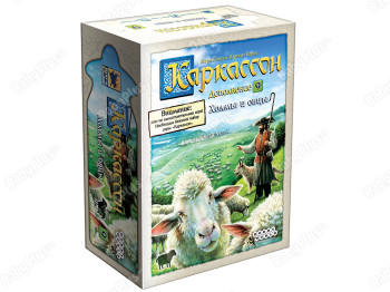Настільна гра Каркассон 9. Пагорби і вівці. Hobby World 4630039152546